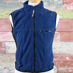 Marmot Men's Blue Fleece Windstopper Sz Medium
